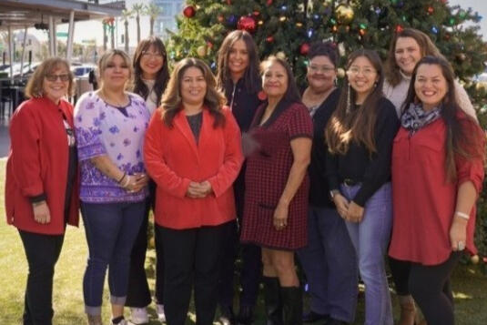 AZ Strong Heart Team: Cynthia, Jade, Chermiqua, Tanya, Natalie, Diane, Sharon, Sunny, Mary, and Celina.